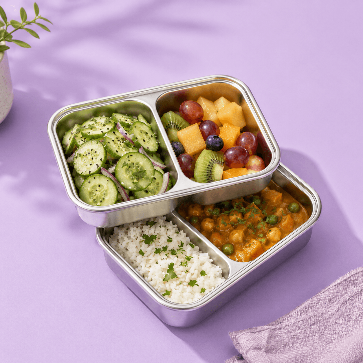 Stackable bento box — SR Fab Tech